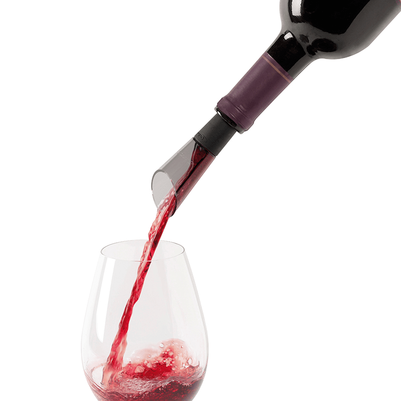 Wine accessories Wine Aerator/Pourer, Black/Silver