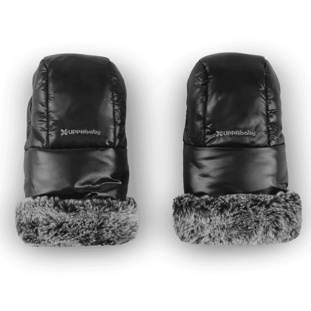 CozyHandmuffs Luxe Puschair Mitts, Lyla