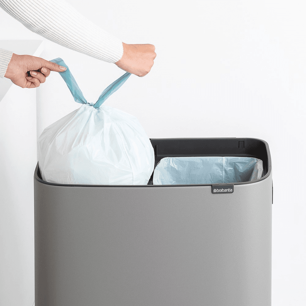 Bo Hi Touch Bin, Mineral Concrete Grey