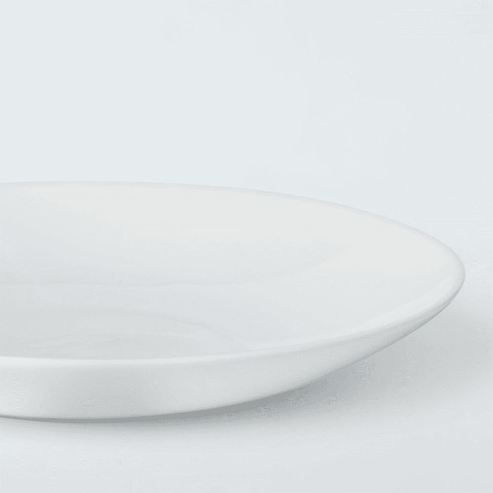 Queensberry Hunt Concave Pasta Bowl, White
