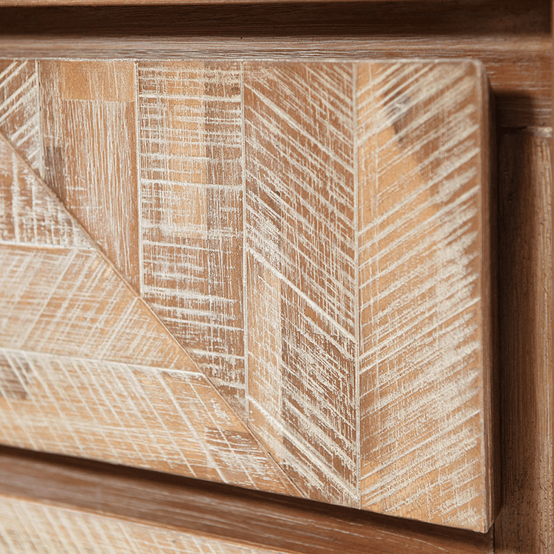Marca Drawer Unit, Acacia Wood