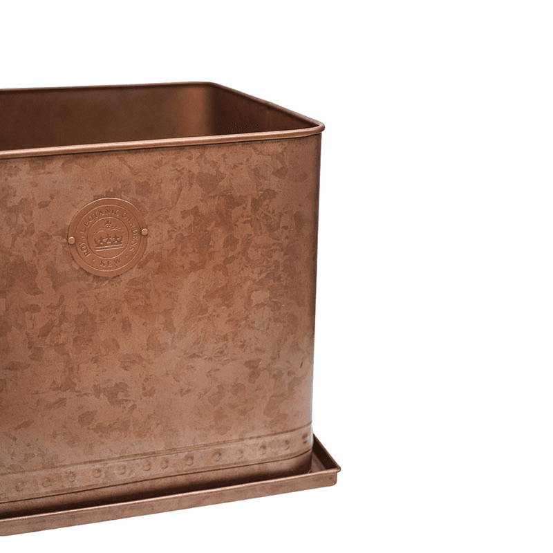 Kew Temperate House Regency Outdoor Planter, Copper