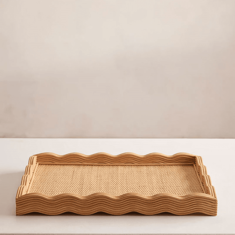 Pangbourne Tray, Rattan