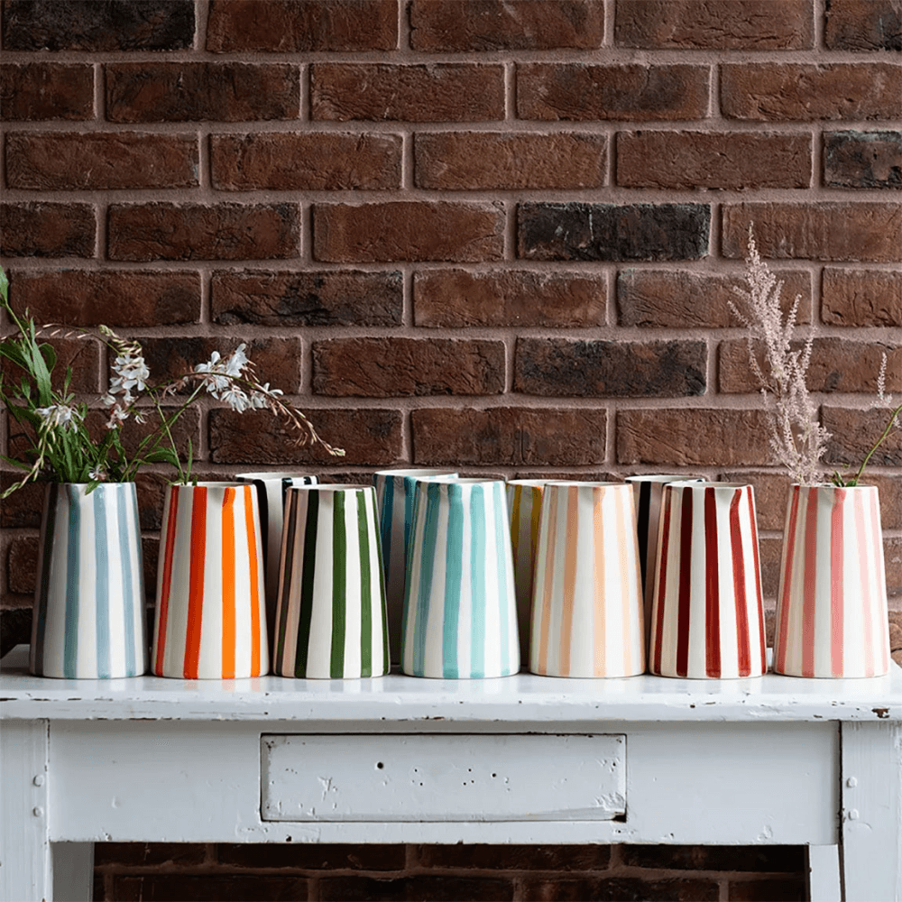 Candy Stripe Pitcher