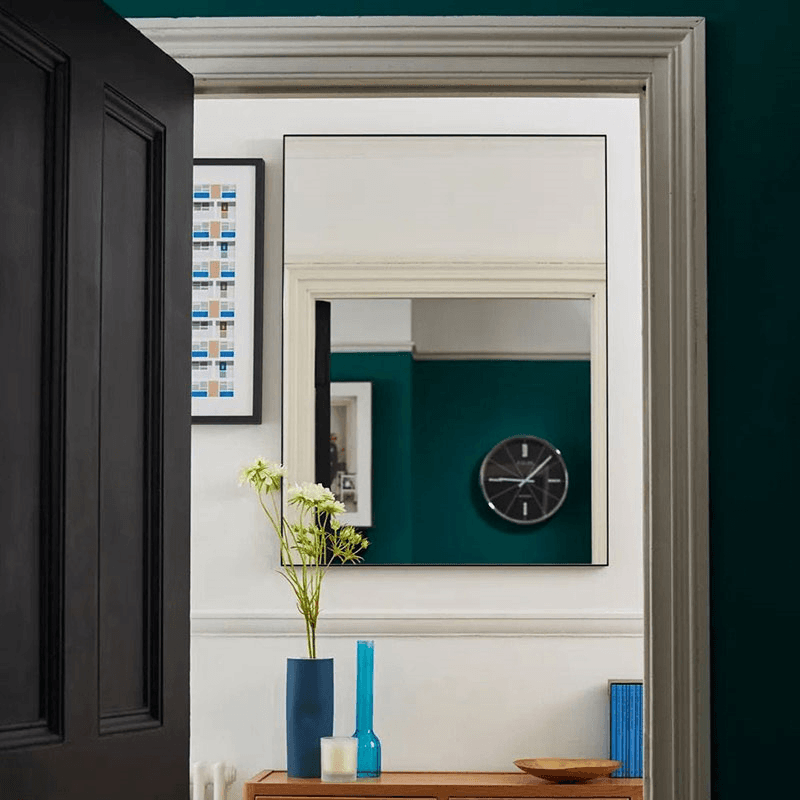 Fine Edge Rectangular Mirror, Gold