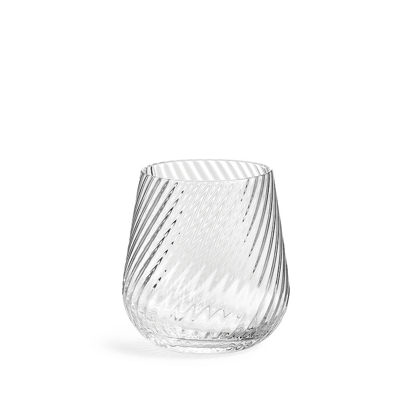 Swirl Set of 2 Tumblers, Clear