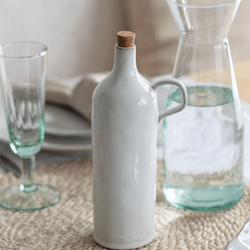 Ithaca Oil Bottle, White