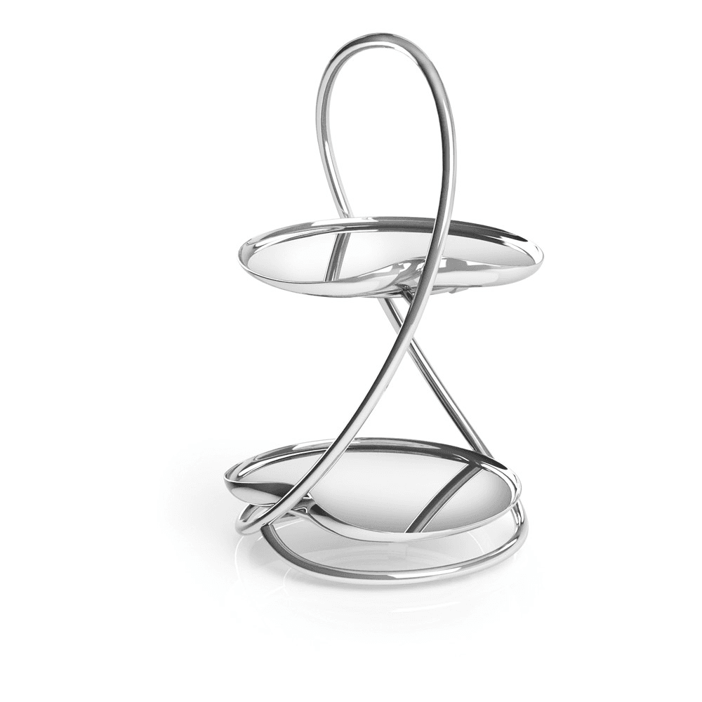 Drift Canape Stand, silver