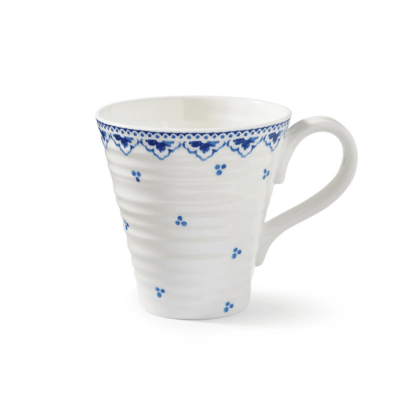 Blue Set of 4 Mugs