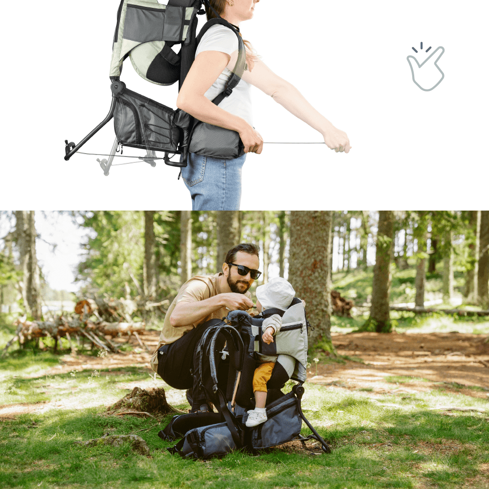 Moov & Hike Baby & Child Carrier, Sage Green