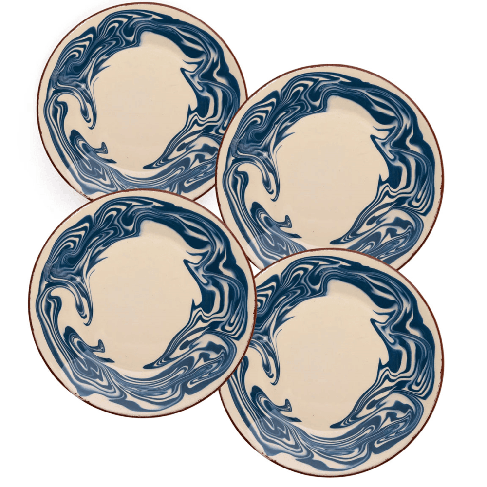 Marbre Set of 4 Dinner Plates