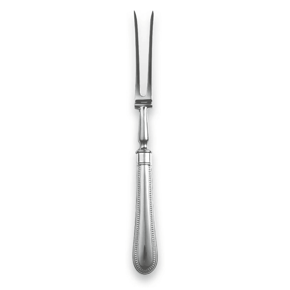 Bead Carving Fork, Silver Plate