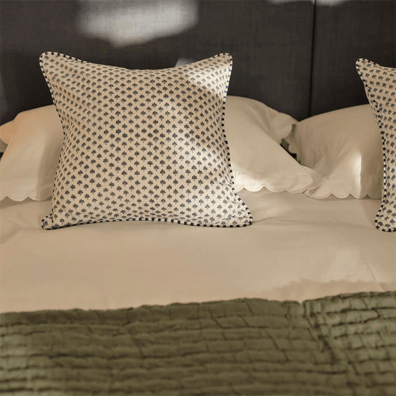 Eve Cushion Cover, Navy