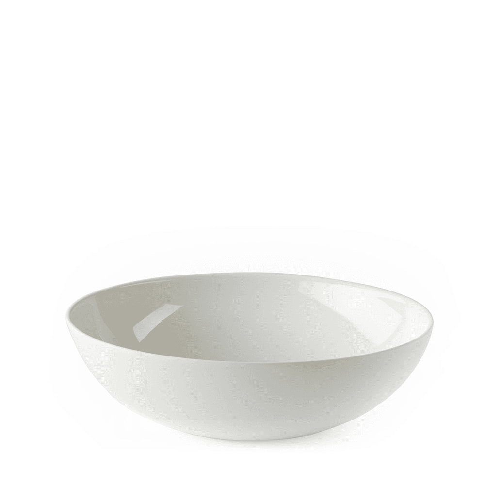 Arc Bone China Soup Bowl, White
