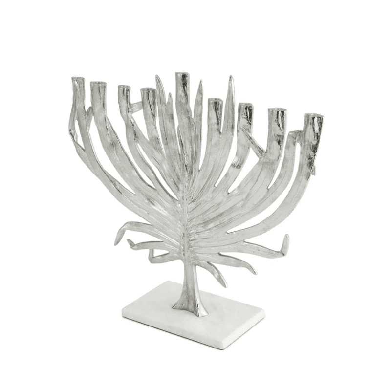 Palm Menorah, Nickeplate