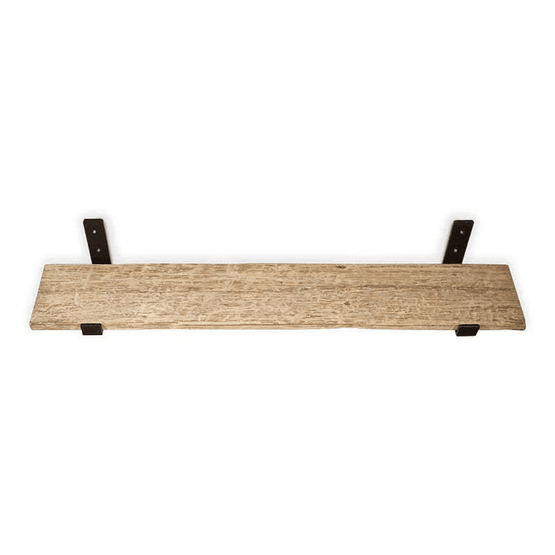 Ibo Reclaimed Wood & Iron Shelf