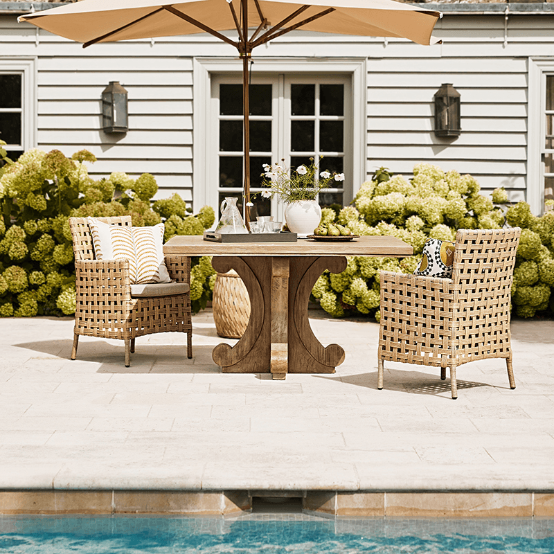 Coradew Side Table/Parasol Holder, Beach