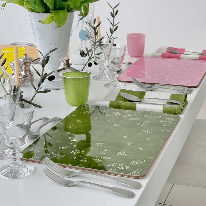 Falling Flower Rectangle Placemat