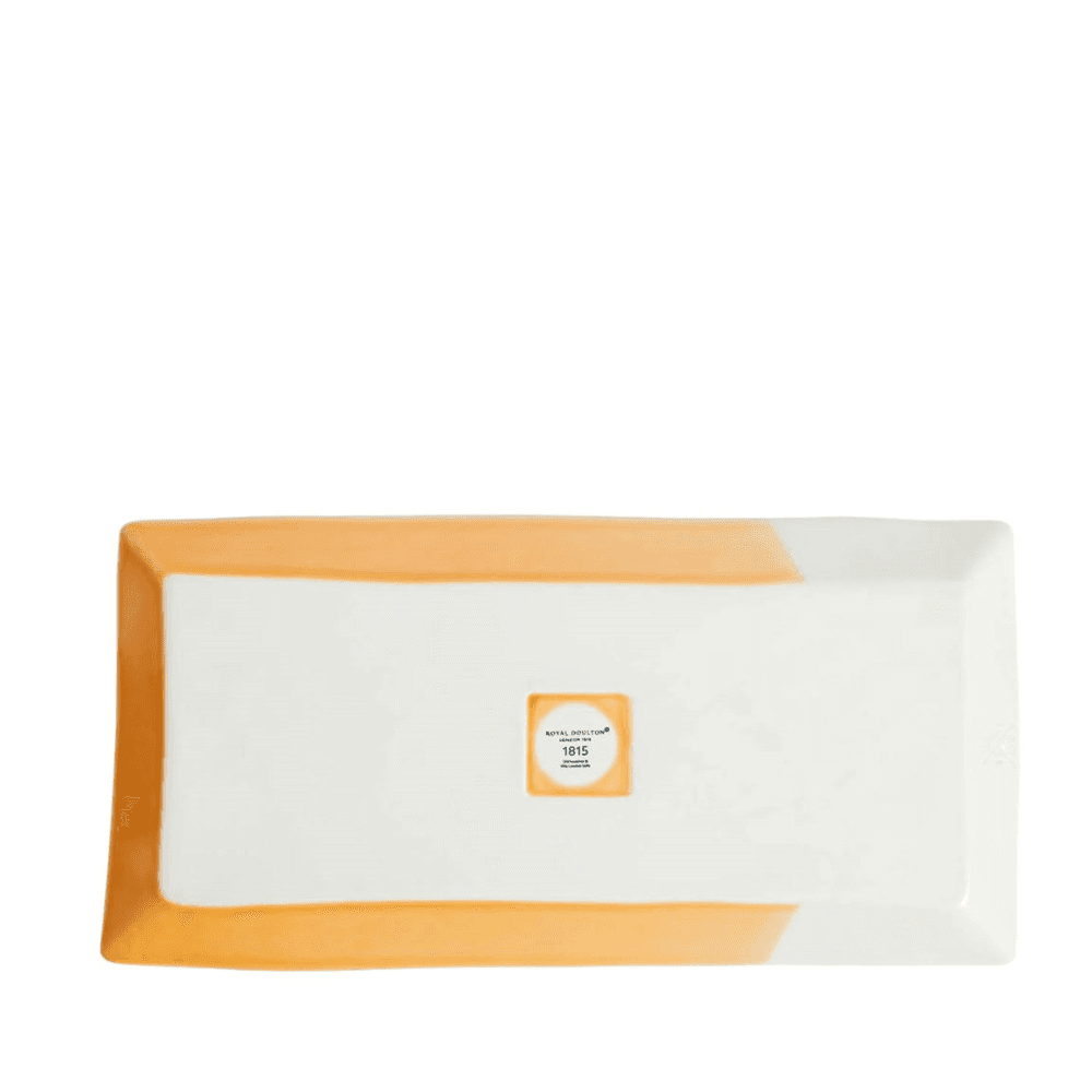 1815 Brights Platter, Orange
