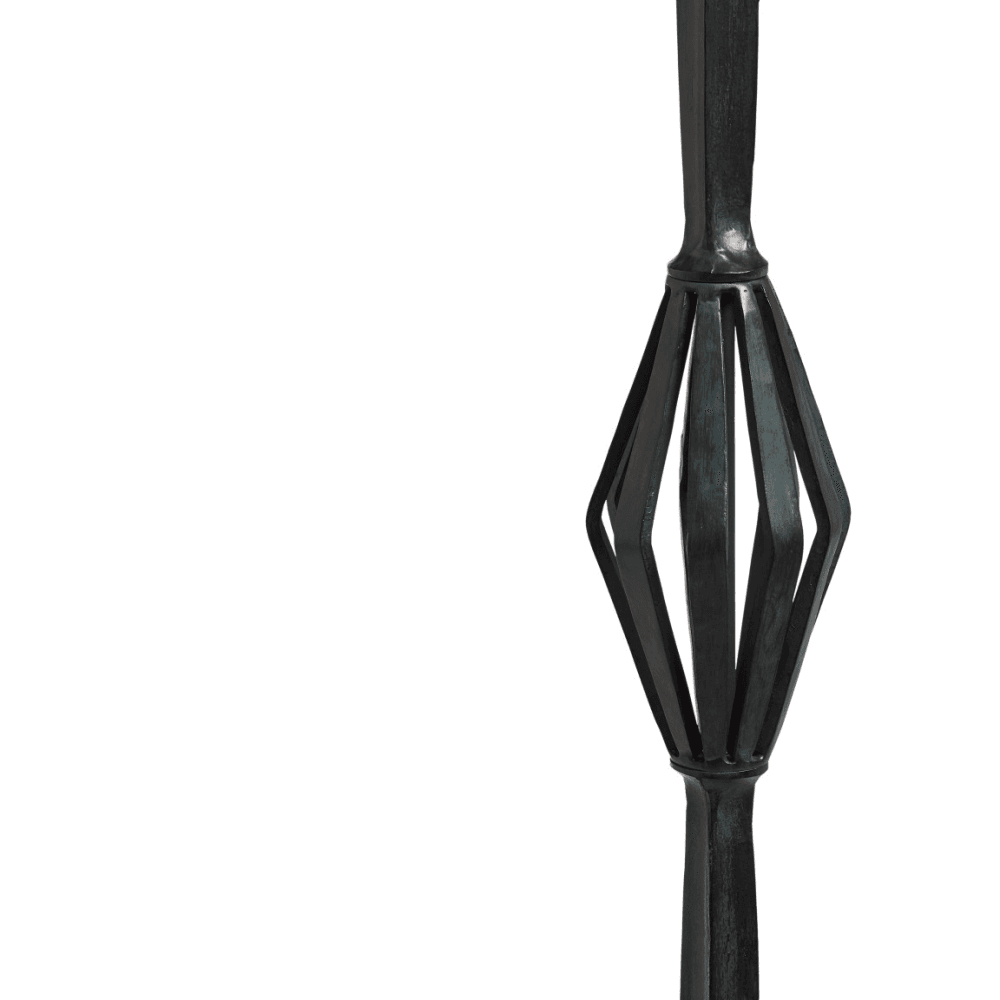 Clementina Floor Lamp Base, Verdigris