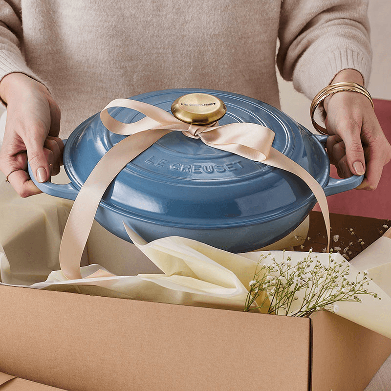 Signature Cast Iron Shallow Casserole