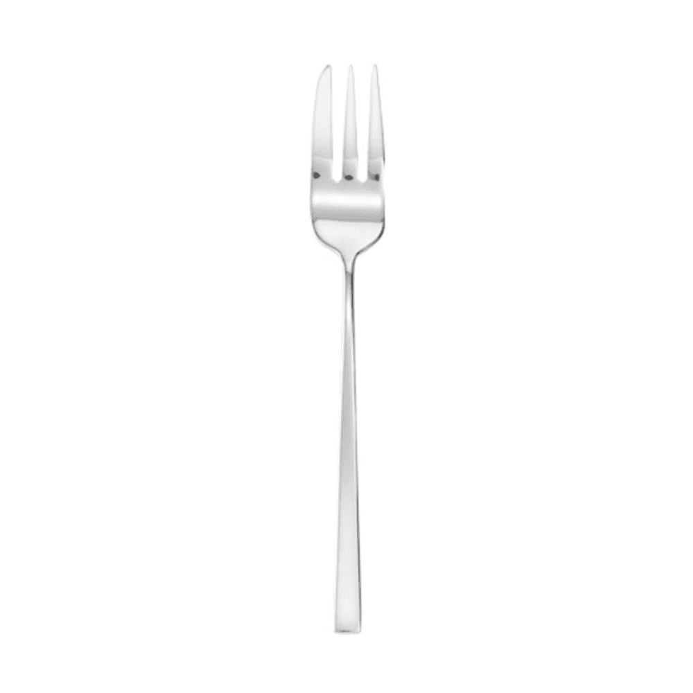 Linea Q Cake Fork, Stainless Steel
