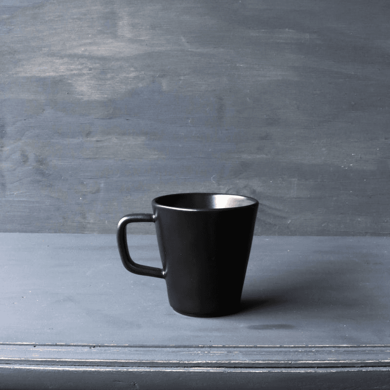 Kuro Set of 2 Mugs, Black