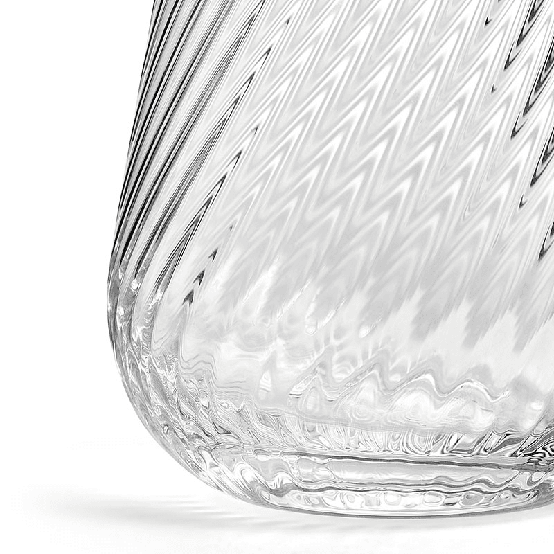 Swirl Set of 2 Tumblers, Clear