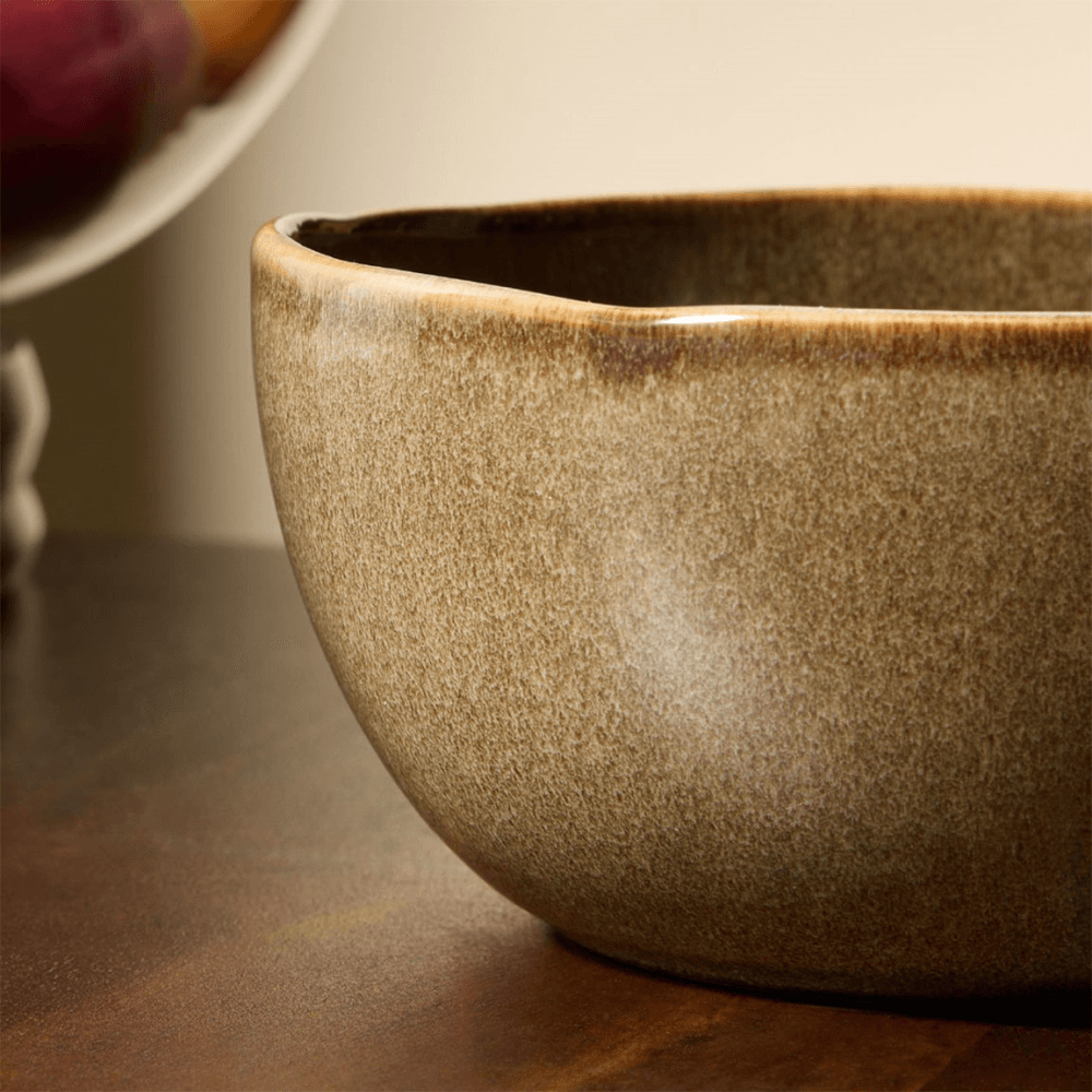 Travellers Rest Set of 4 Cereal Bowls, Brown