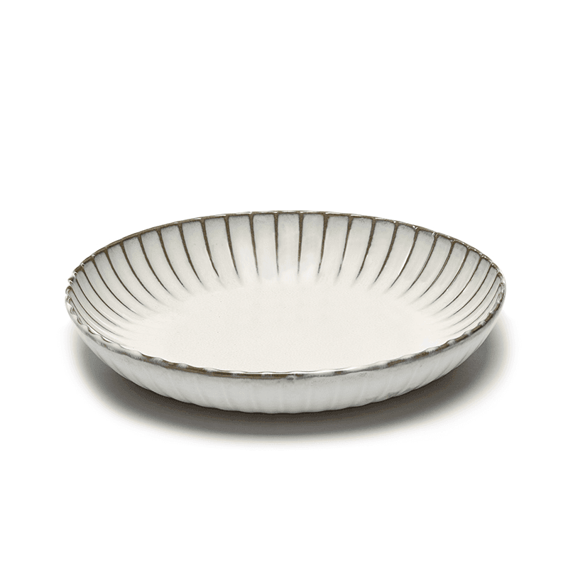 Inku Serving Bowl, White