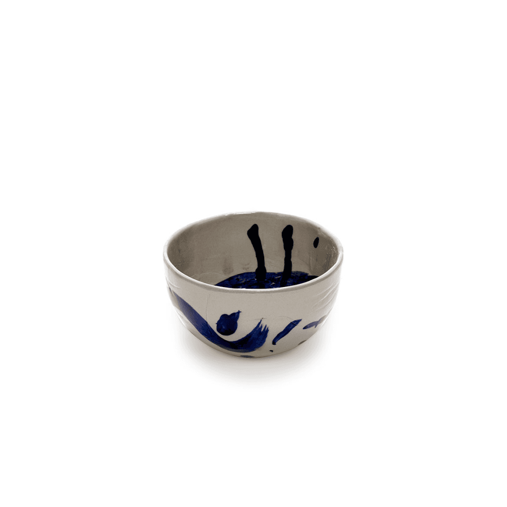 Sophia by Marie Michielssen Set of 2 Cereal Bowls, Beige Blue