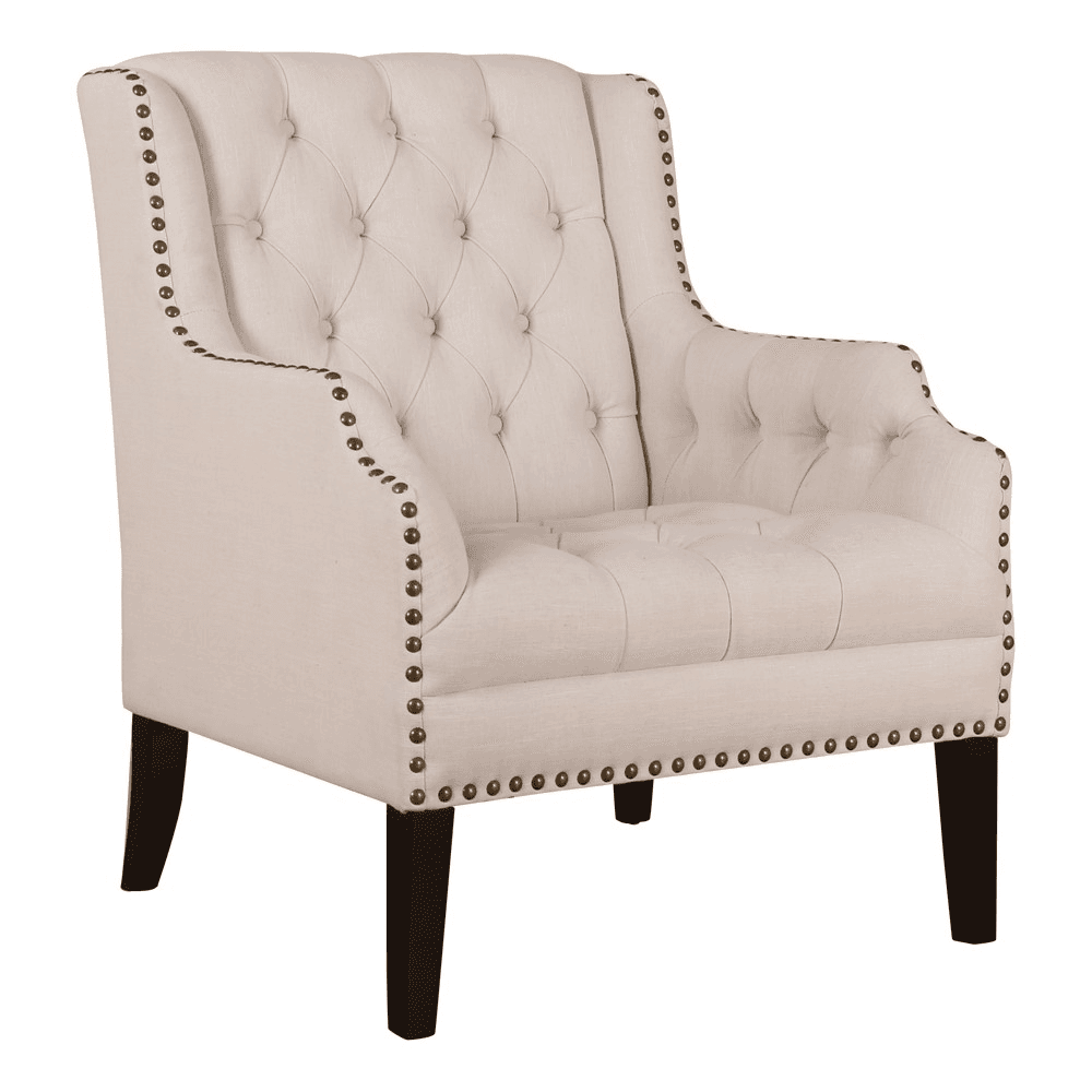 Bassett Armchair, Cream