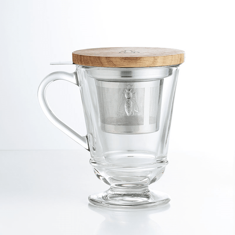 Bee Infuser Mug, Clear