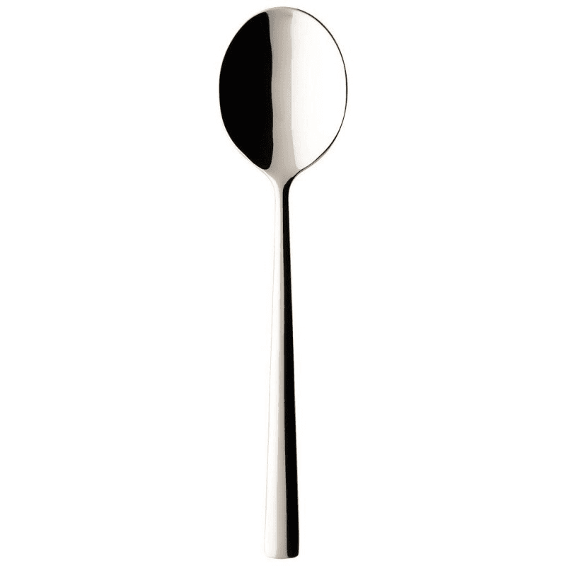 Piemont Cream Soup Spoon, Stainless Steel
