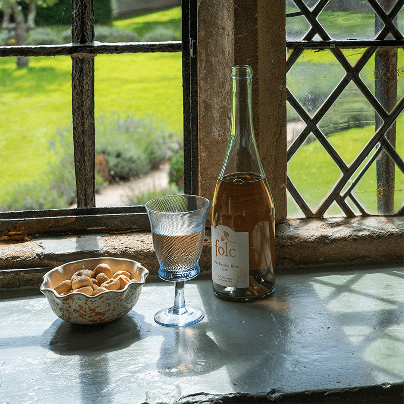 Spiral Set of 4 Wine Glasses