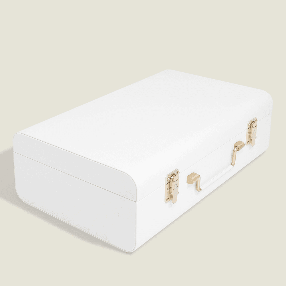 Memory Storage Trunk, White