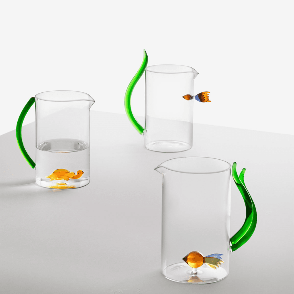 Animal Farm Fish Pitcher, Multi