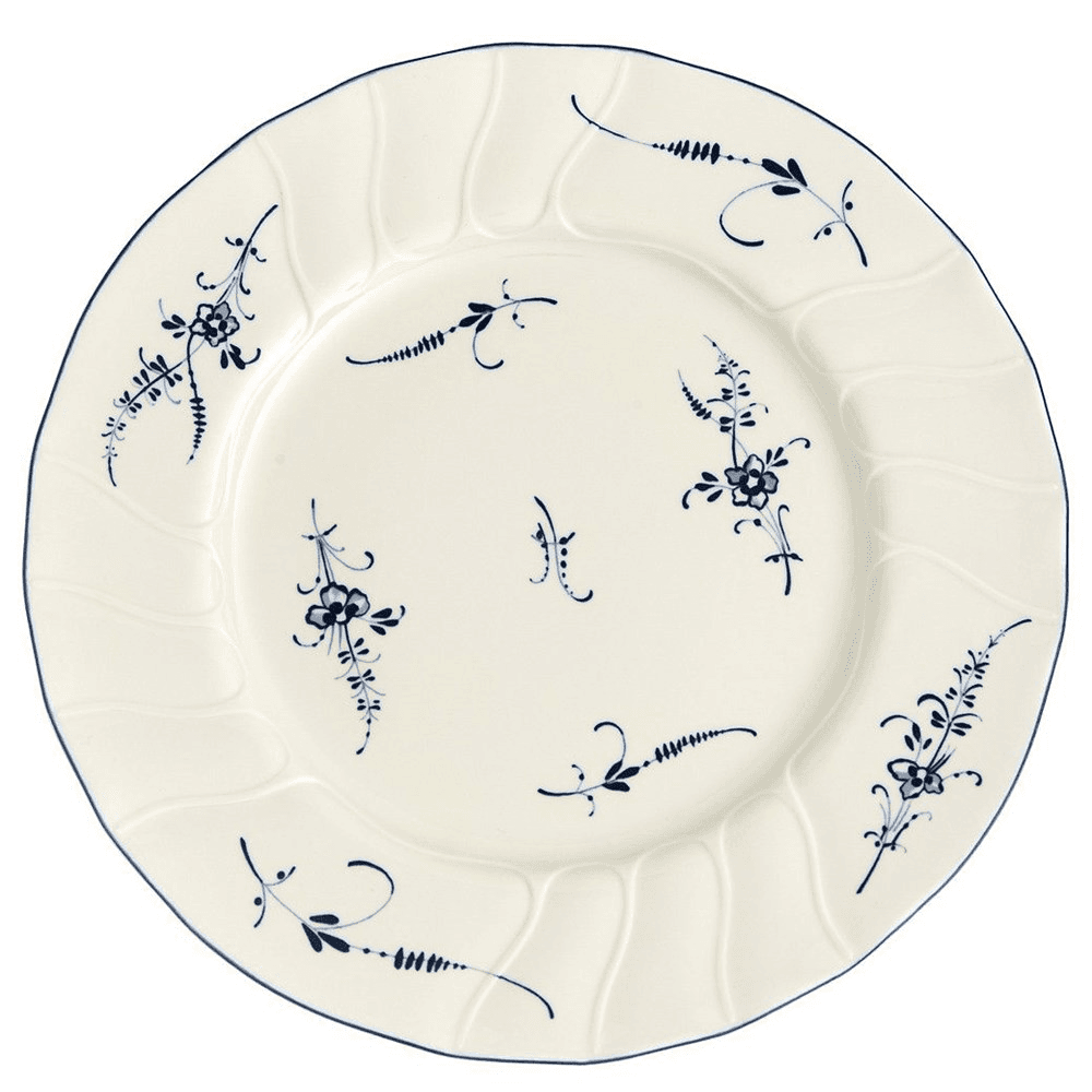 Old Luxembourg Flat plate, porcelain