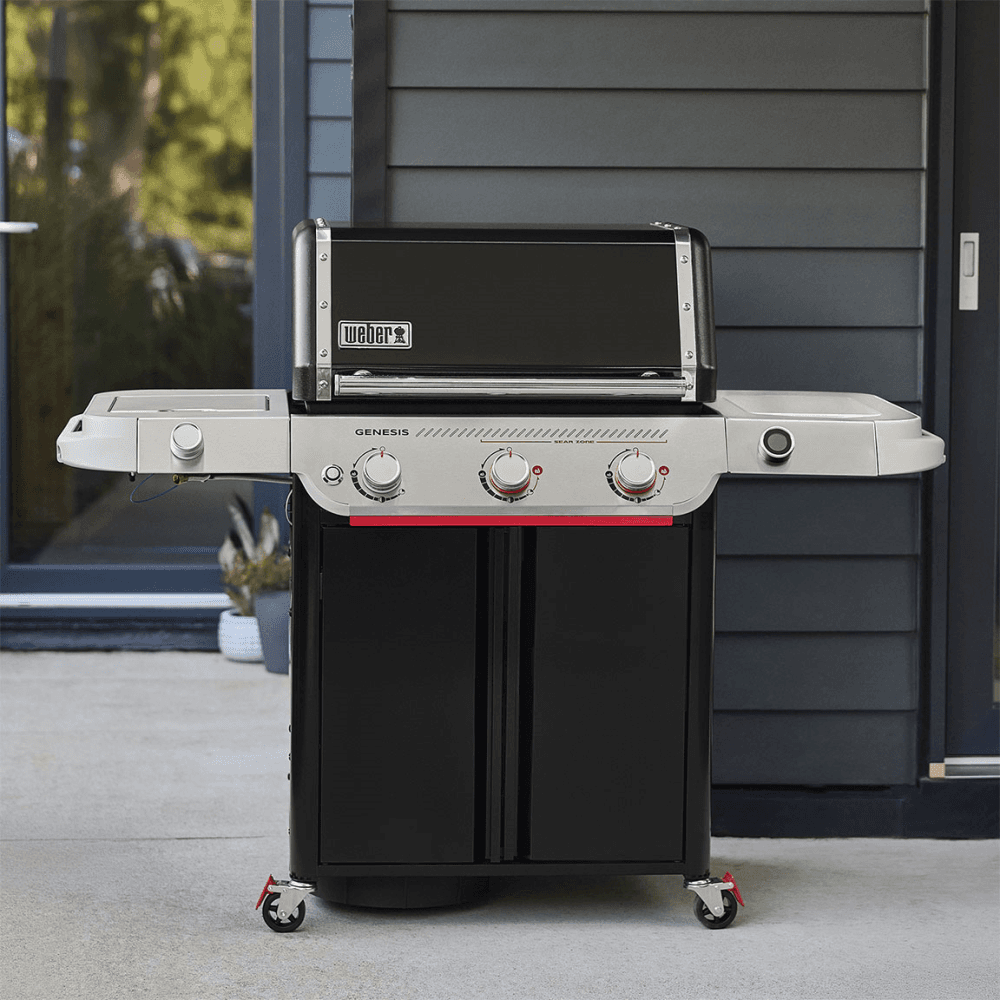 Genesis E-335W Gas Barbecue, Black
