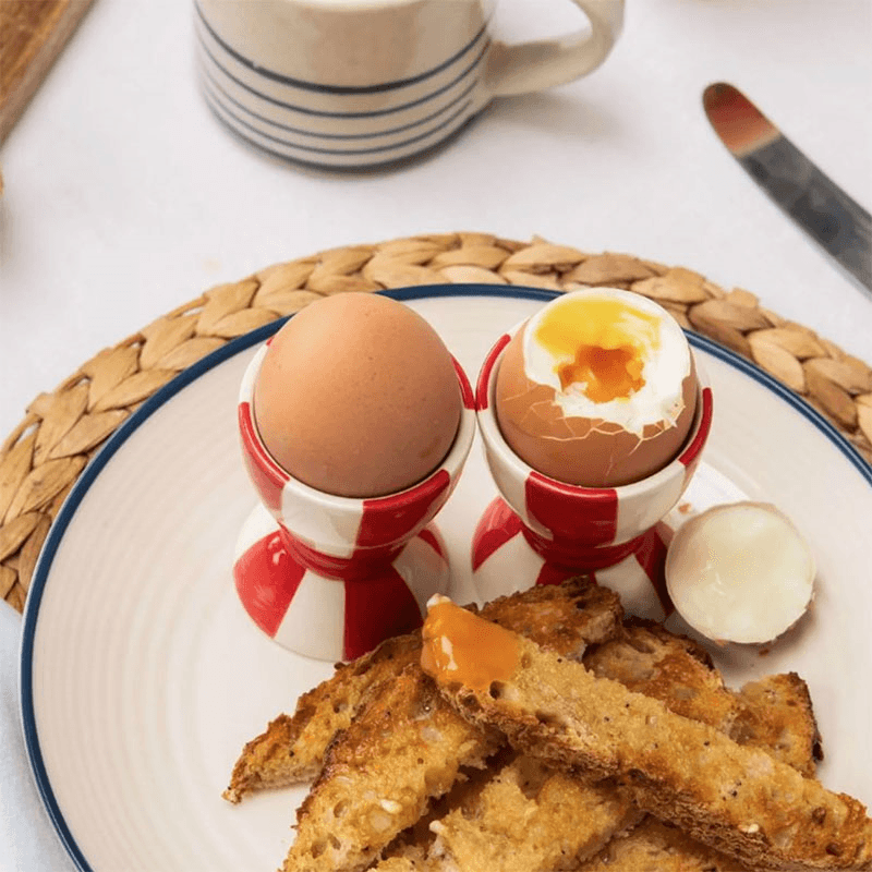 Striped Egg Cup