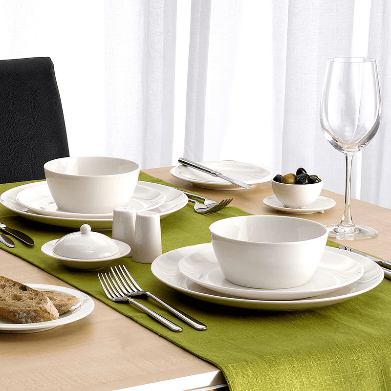 Orientix Set of 4 Cereal Bowls, White
