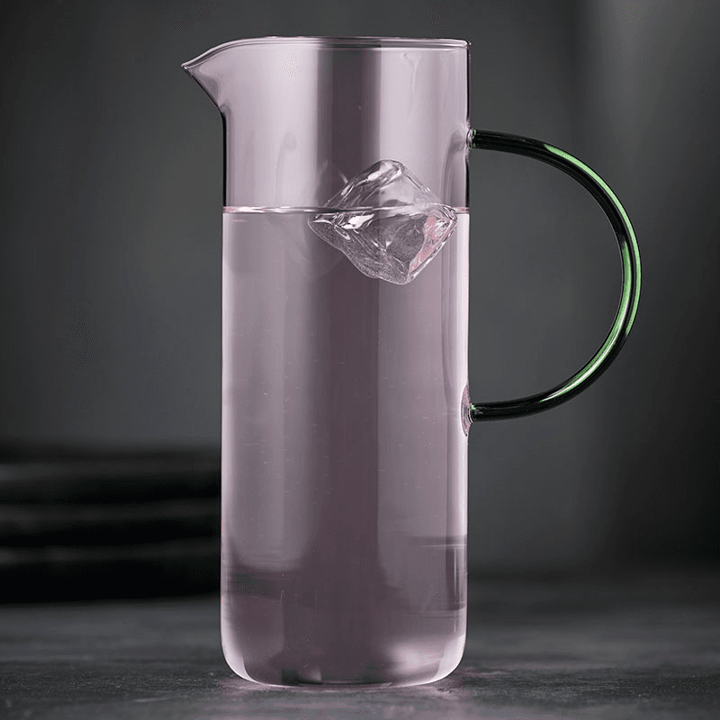 Torino Jug, Pink and Green
