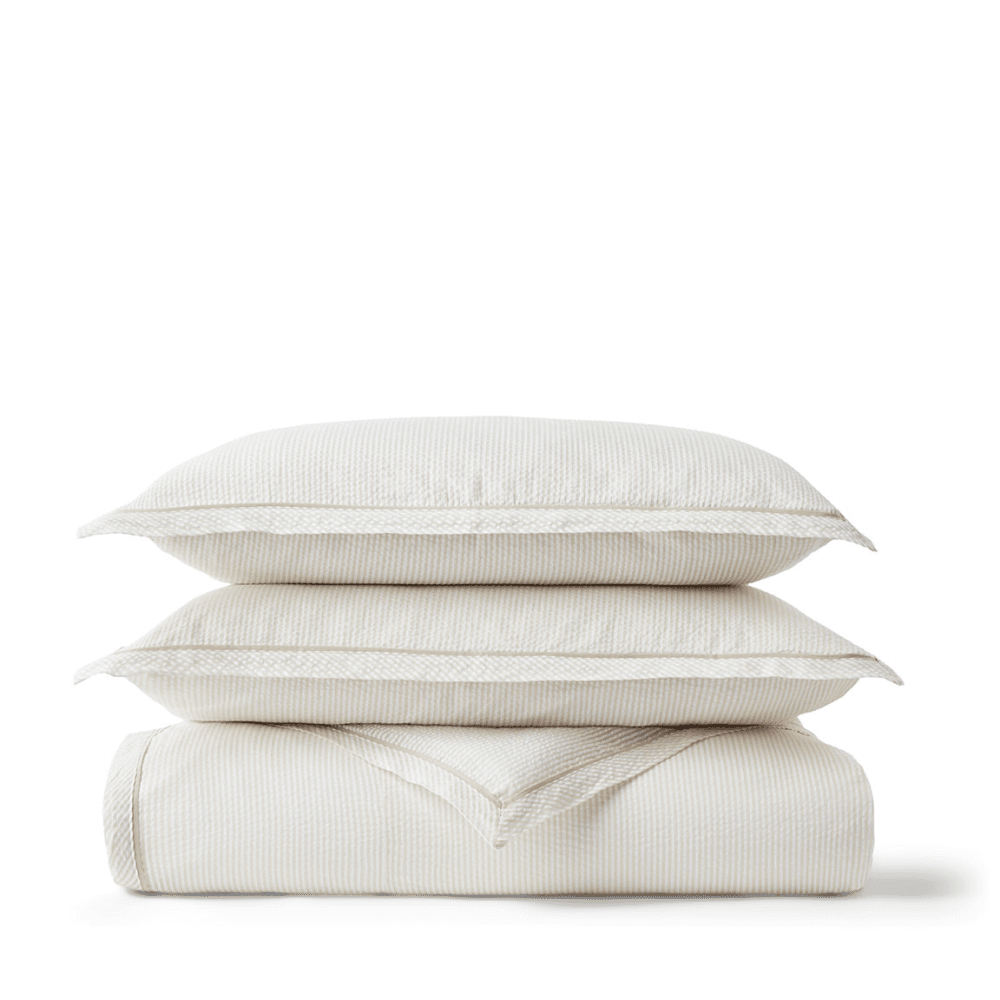 Seersucker Stripe Duvet Set