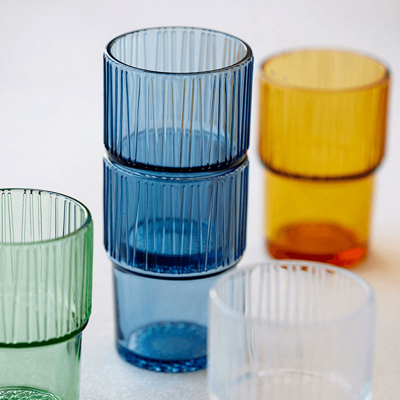 Kusintha Set of 4 Cafe Glasses