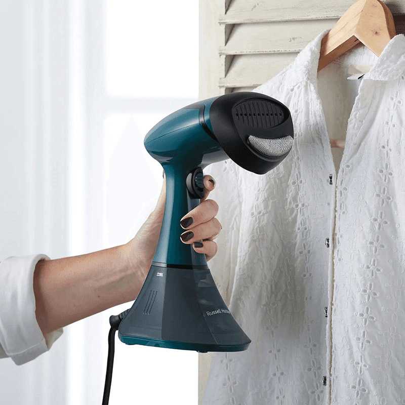 Steam Genie Handheld Garment Steamer, Blue