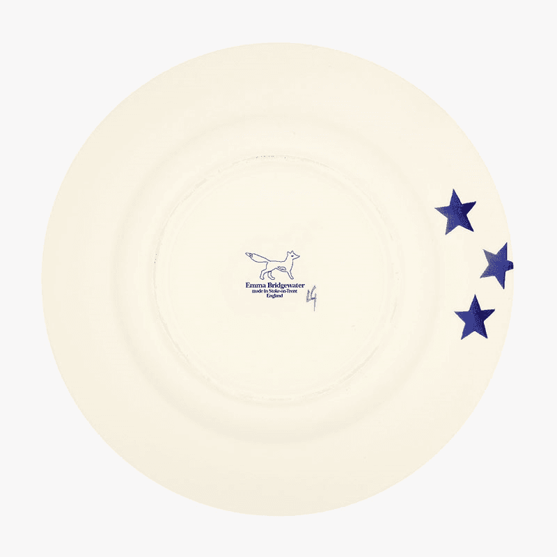 Blue Star Plate