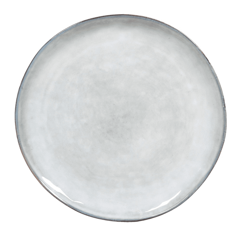 Flax Set of 4 Dinner Plates, White