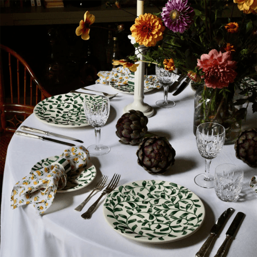 Image showing the Scroll Set of 4 Dinner Plates product.