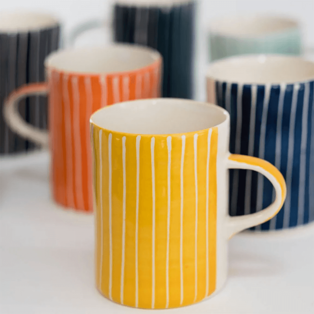 Demi Sgraffito Mug