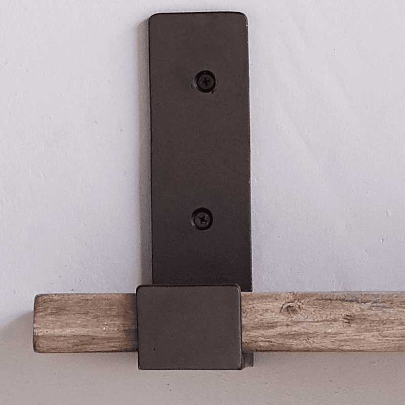 Ibo Reclaimed Wood & Iron Shelf